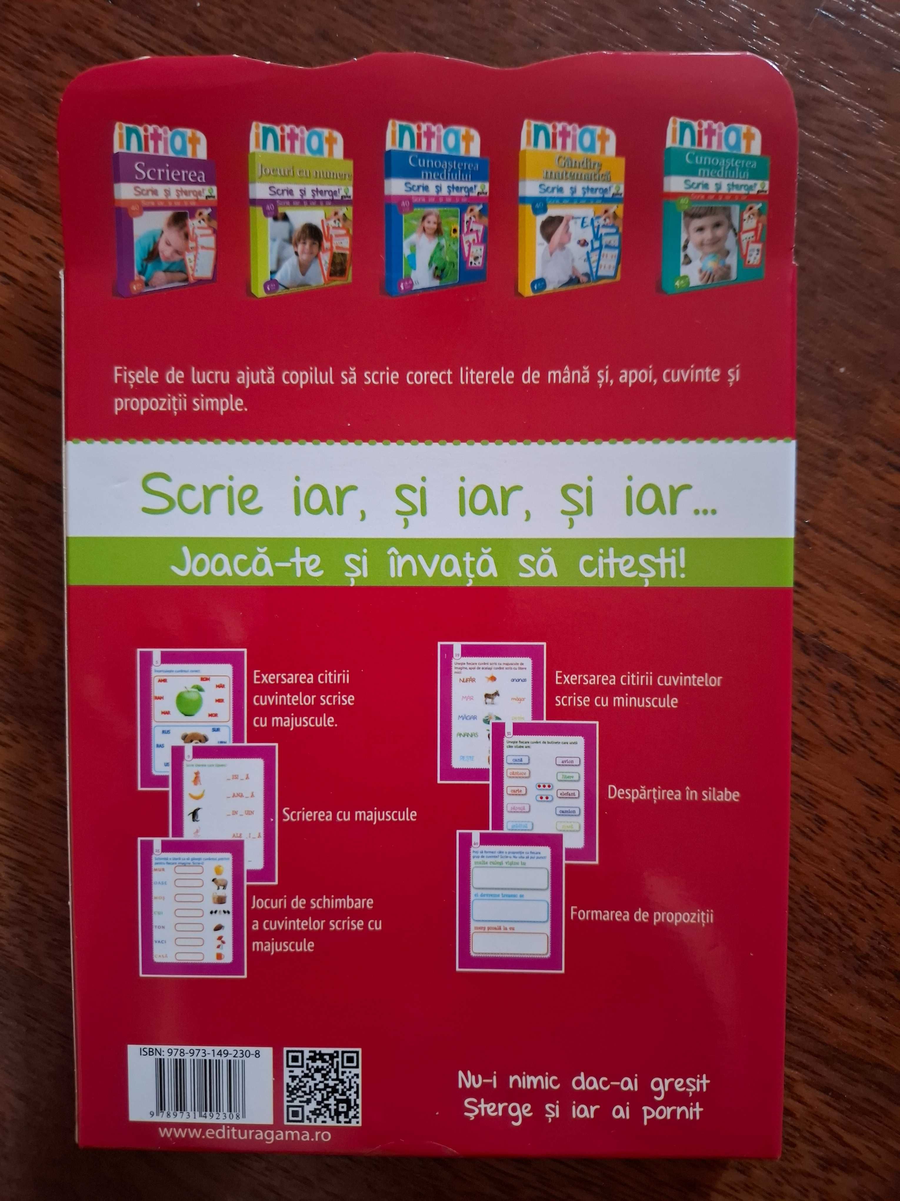 Editura GAMA INITIAT 3 seturi de fise