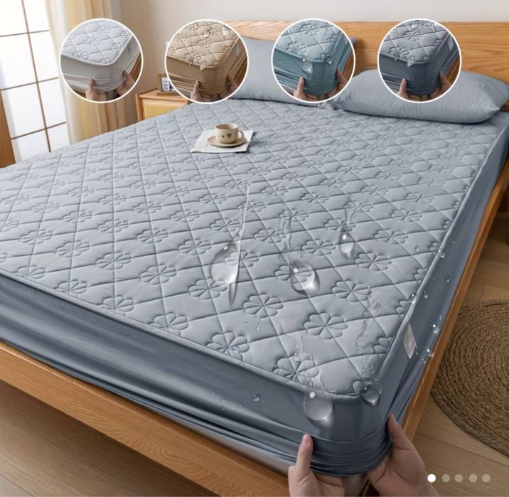 Водонепроницаемый наматрасник 140 х 190 см с прошитыми стежками