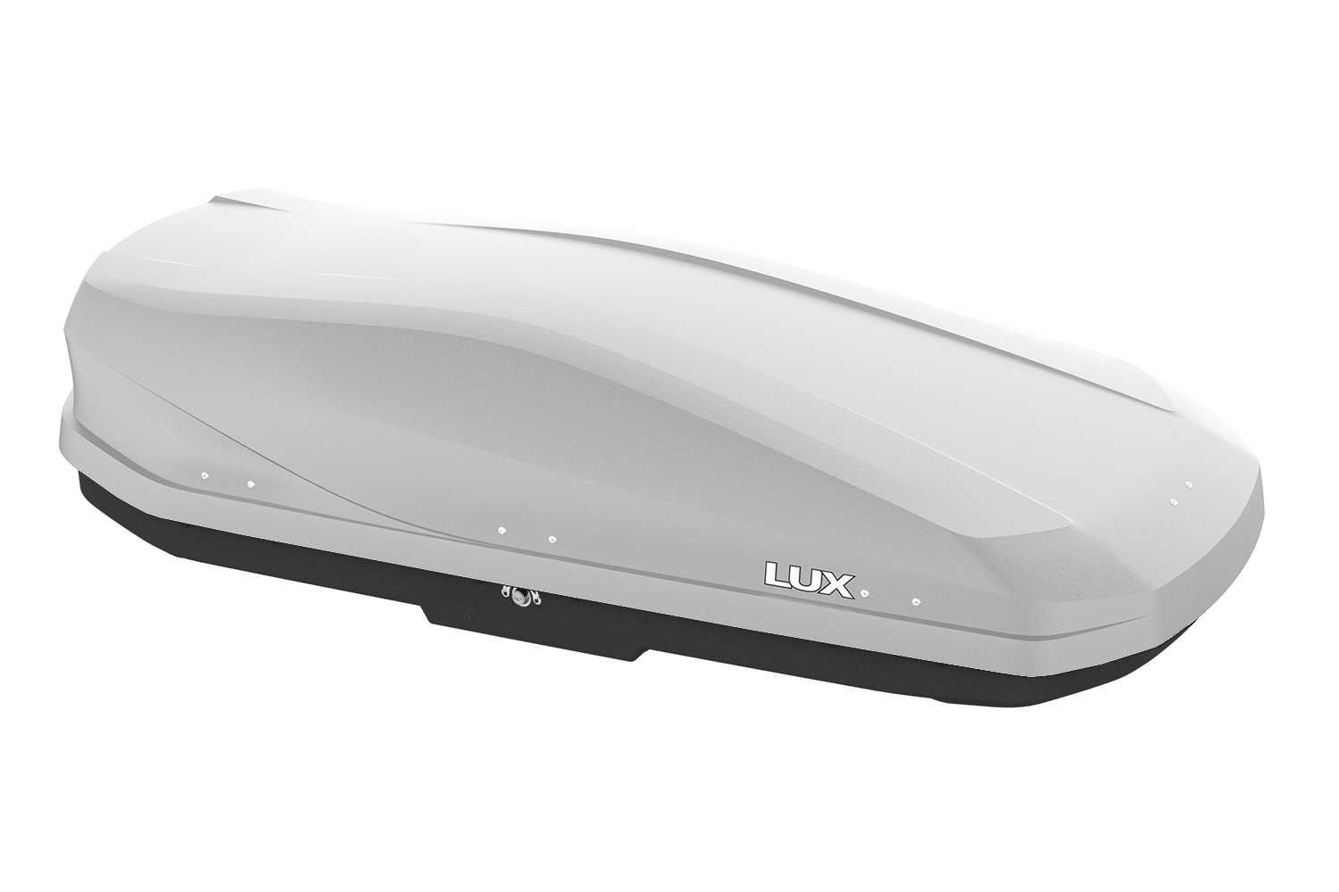 Автобокс LUX "IRBIS 150" серый (матовый) двусторонний 310л