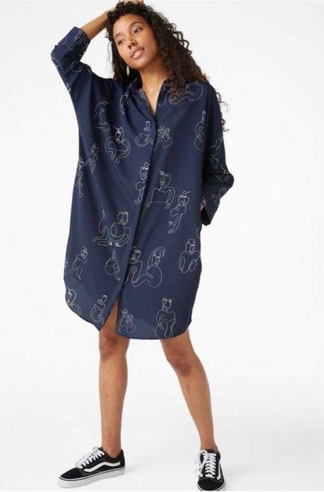monki рокля риза р-р XL