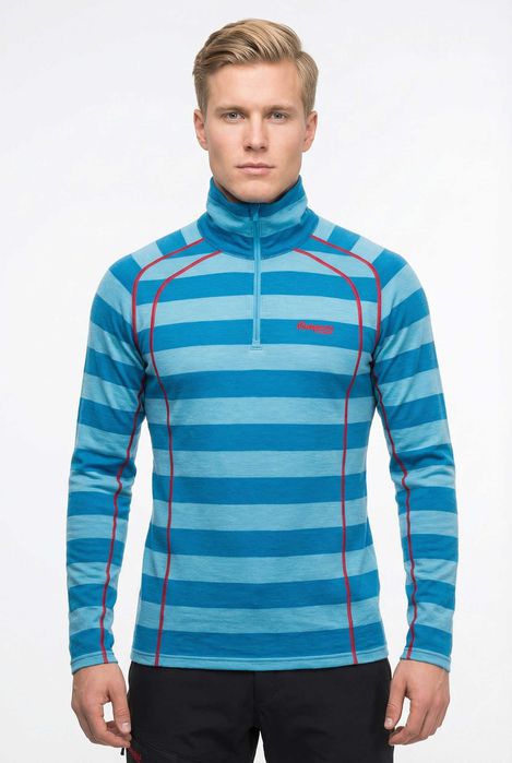 Bergans 100% Мерино вълна Мъжка термо фланелка от мериносова вълна М