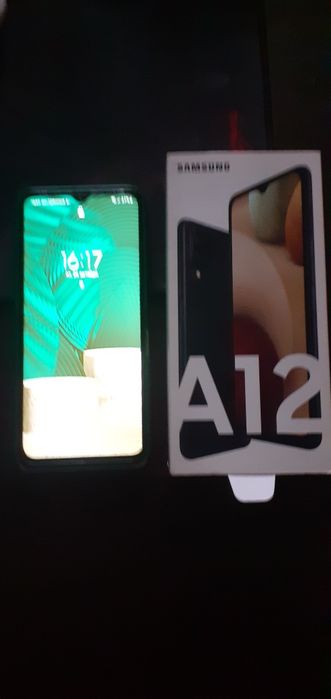 Samsung A12 в отличном состоянии с коробкой