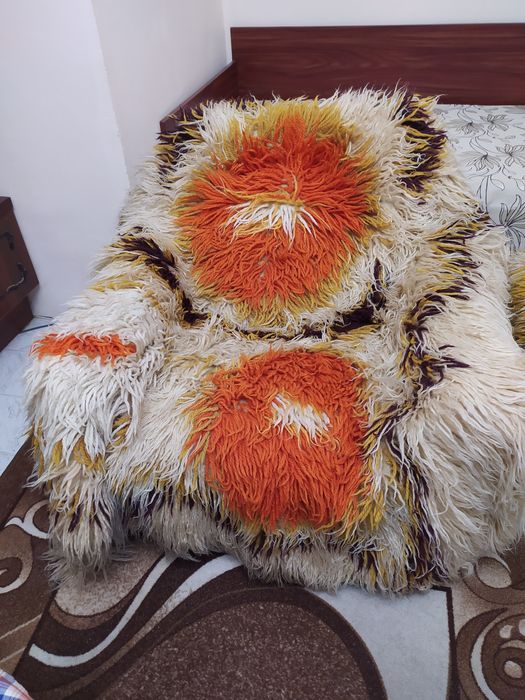 Покривало за холова гарнитура и агнешки кожи