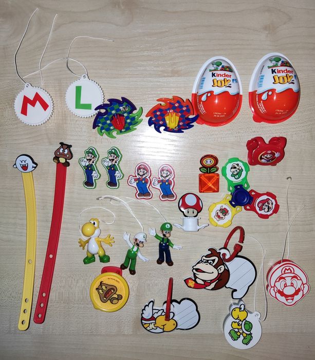 Колекция играчки от шоколадови яйца Super Mario