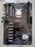 Placă bază ASrock H110 Pro Btc+  Celeron G3900 + 4GB RAM + cooler