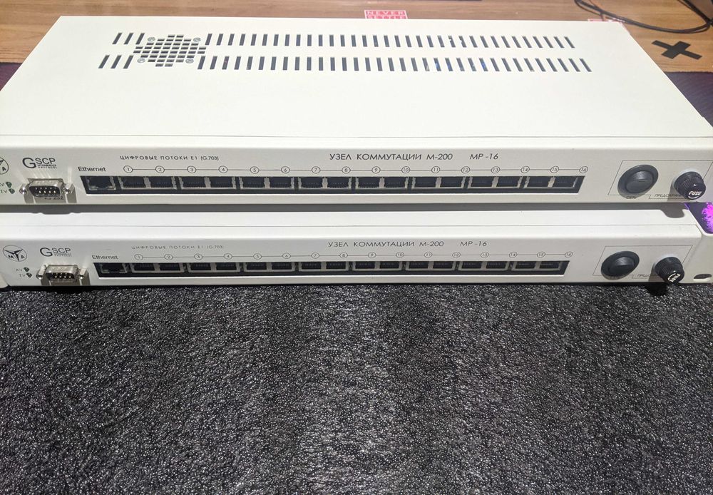 АТС М-200 16хЕ1 Модуль цифровой коммутаци