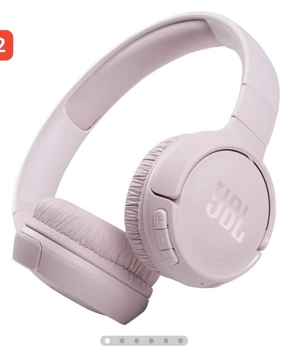 JBL розовые наушники