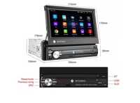 Navigatie Android 10 Ecran Retractabil Mp5 1Din Player Auto 2G +32G