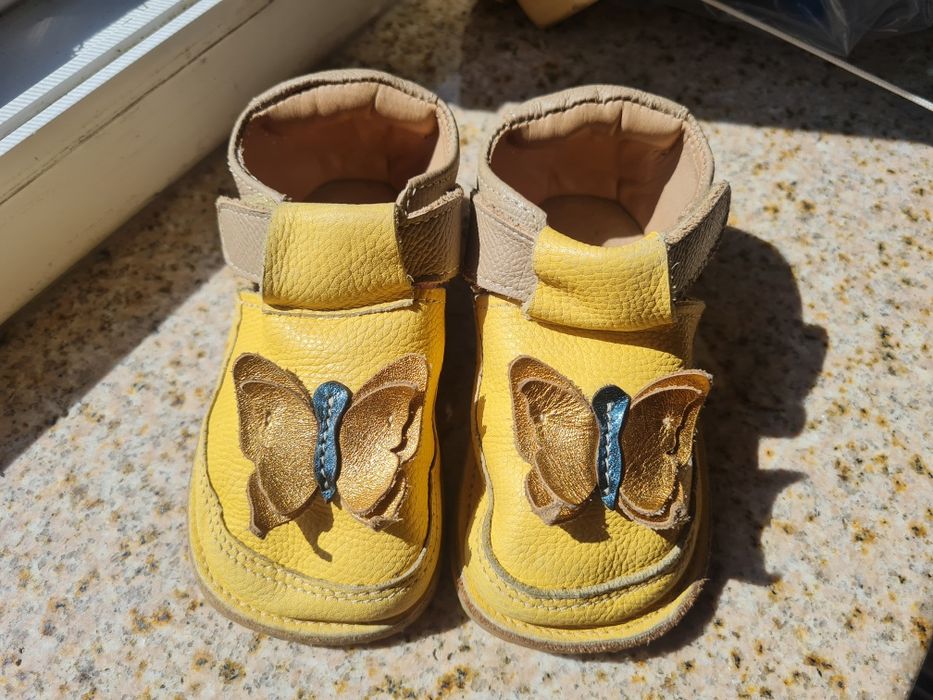 Pantofiori piele fluturas, măsura 22, măsura 23