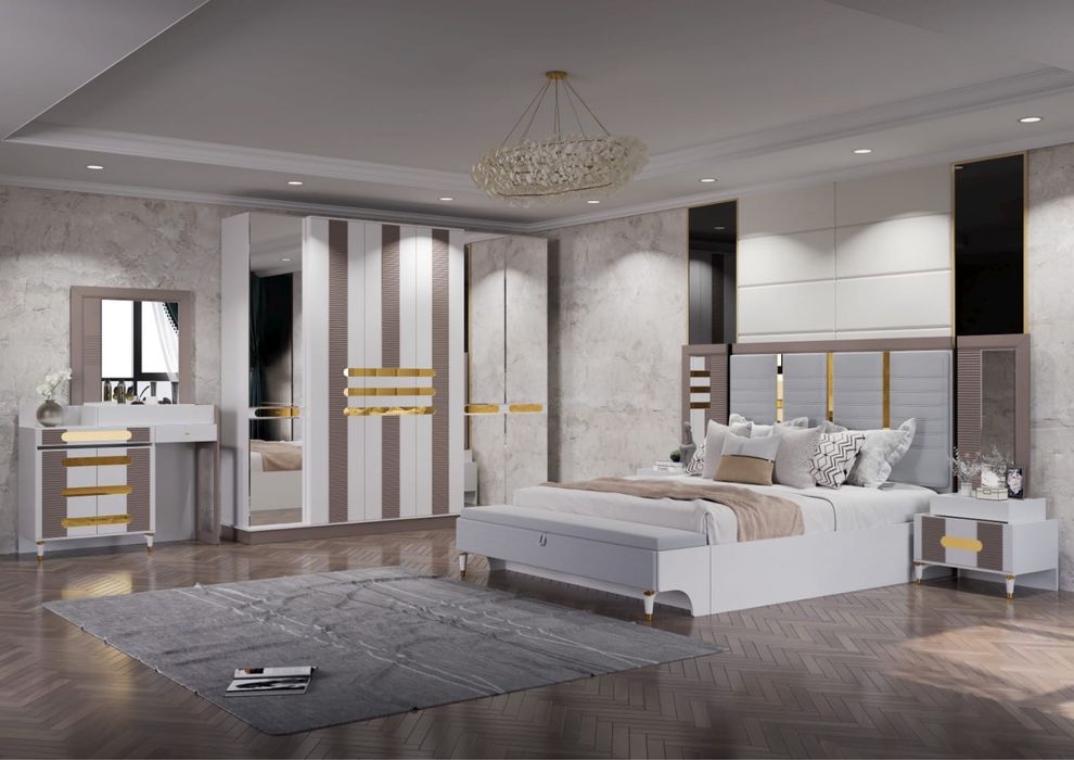 Спальный гарнитур. Прямой складтан