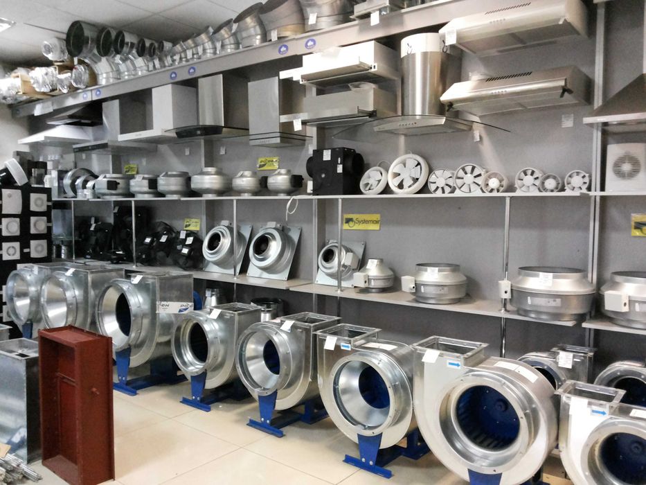 Вентиляция вентиляторы короба зонты мангалы крыльчатки проточки ремонт