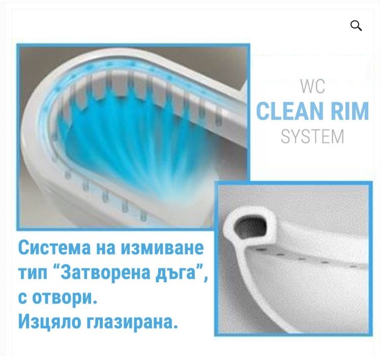 Конзолна тоалетна чиния SMART SM10 Soft Close