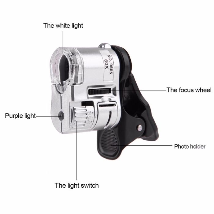 За смартфон телескоп,микроскоп +клипс