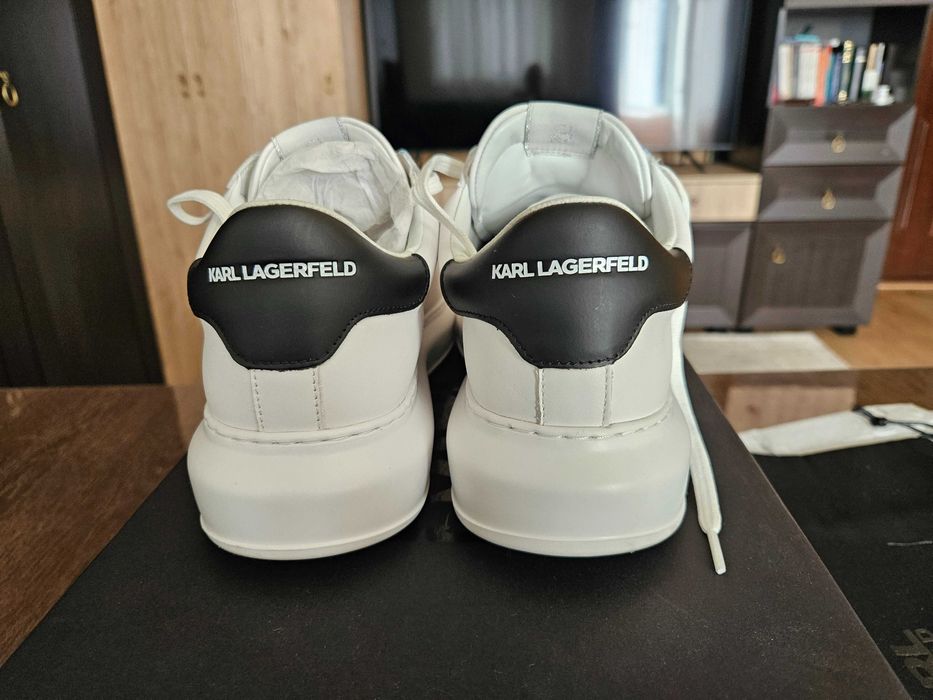 Pantofi casual Karl Legerfeld purtat 15 minute. Aspect 10/10.