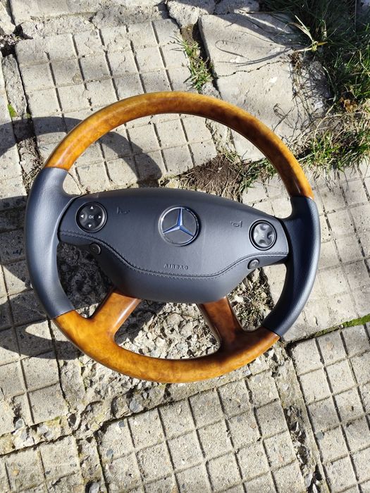 Махагонов волан Mercedes S W221/Мерцедес С В221