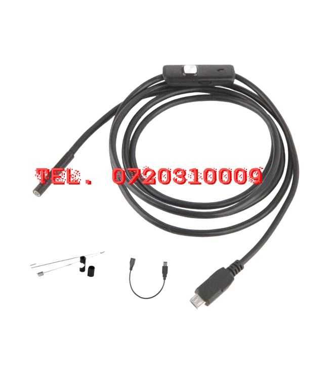 Endoscop  Camera Endoscopica Flexibila Pt Telefon Si Pc