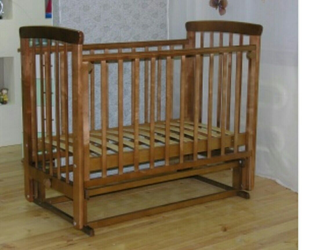 Детская кровать деревянная Можга Красная Звезда