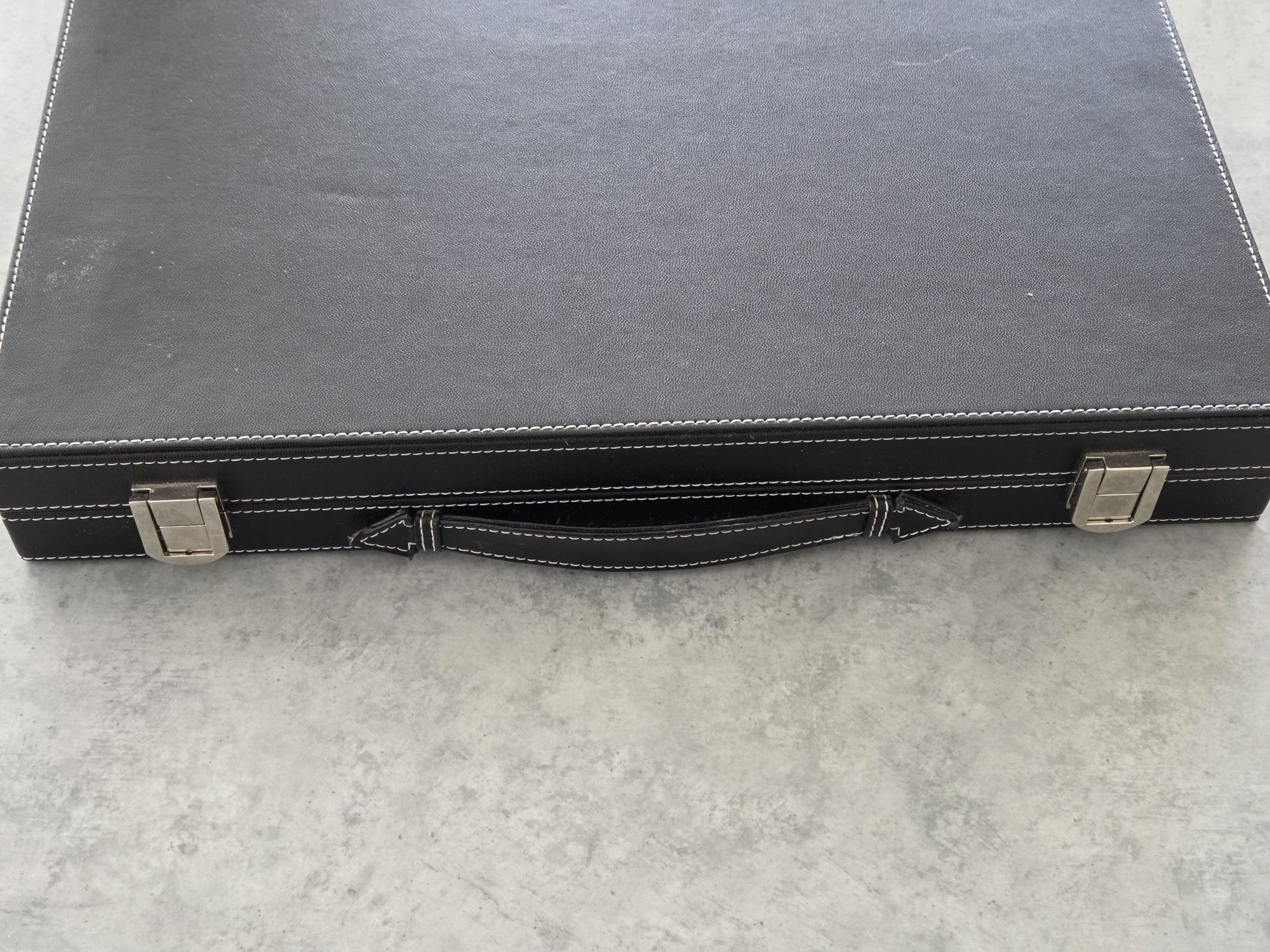 Table piele Backgammon 38x47cm