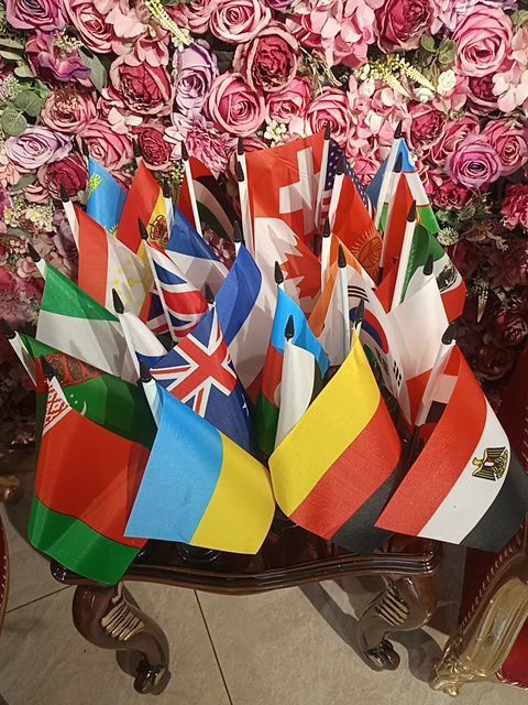 Настольные флаги подставка для флашки stol bayroqlar