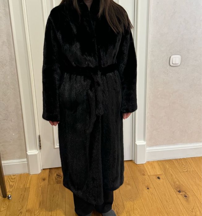 Шуба норковая blackglama роскошная