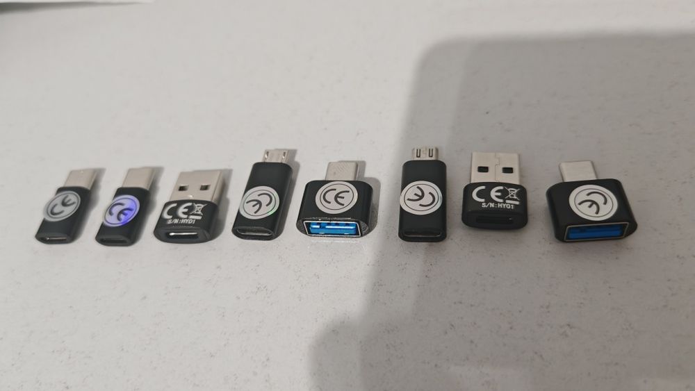 Адаптеры, переходники  USB, Micro USB, Type - C.