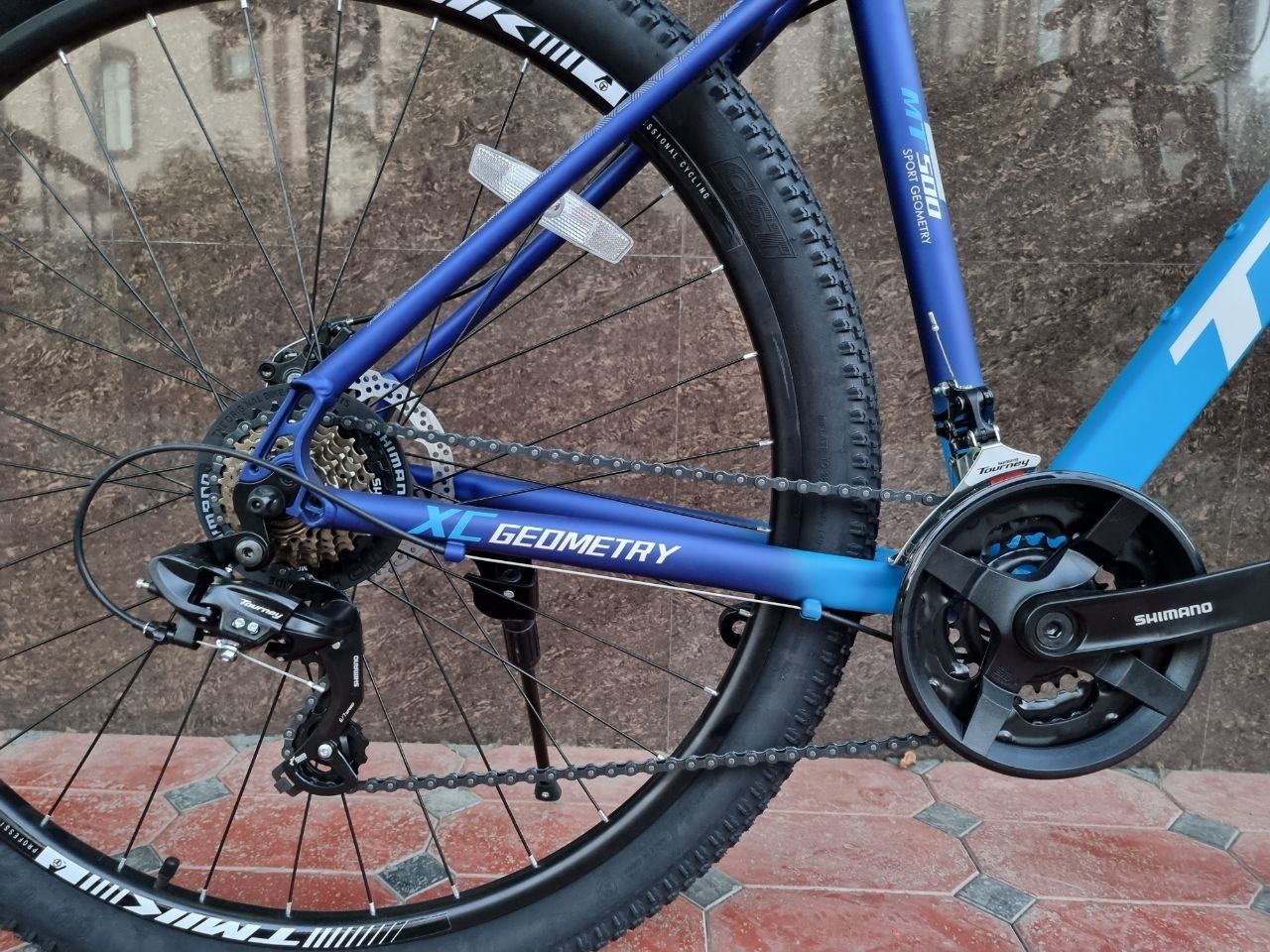 Горный велосипед TMIK 29 mt500. (blue matte)