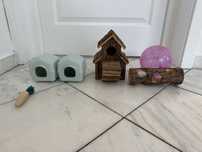 Set de accesorii si jucarii hamster