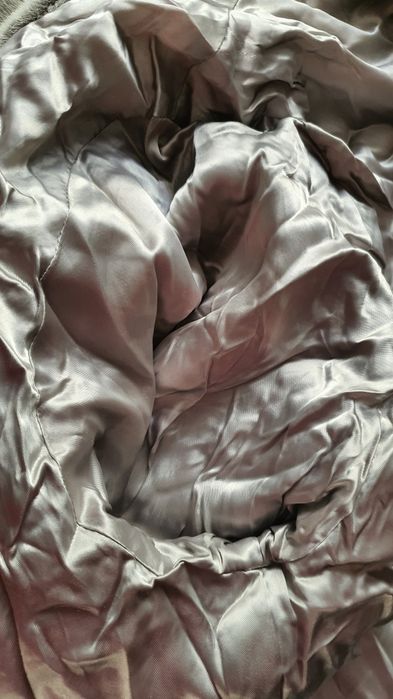 Haina de blana artificiala gri