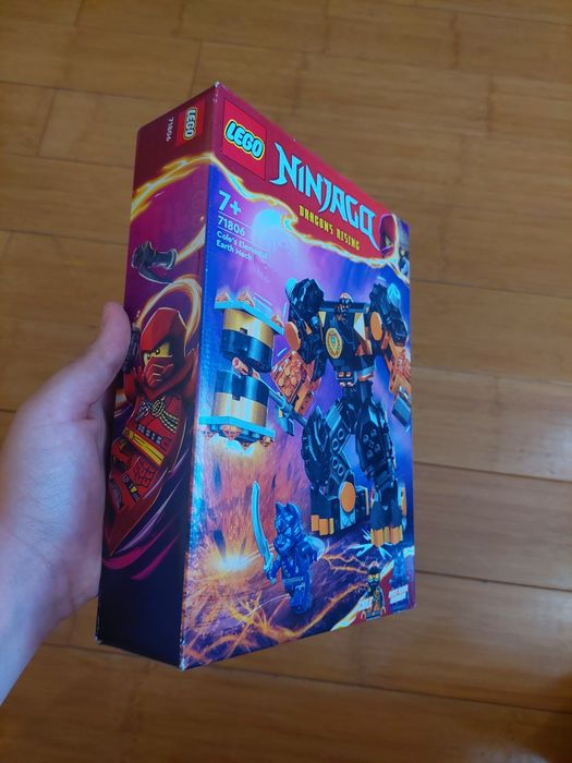 Vând set lego ninjago 71806 cole's elemental earth mech (sigilat)