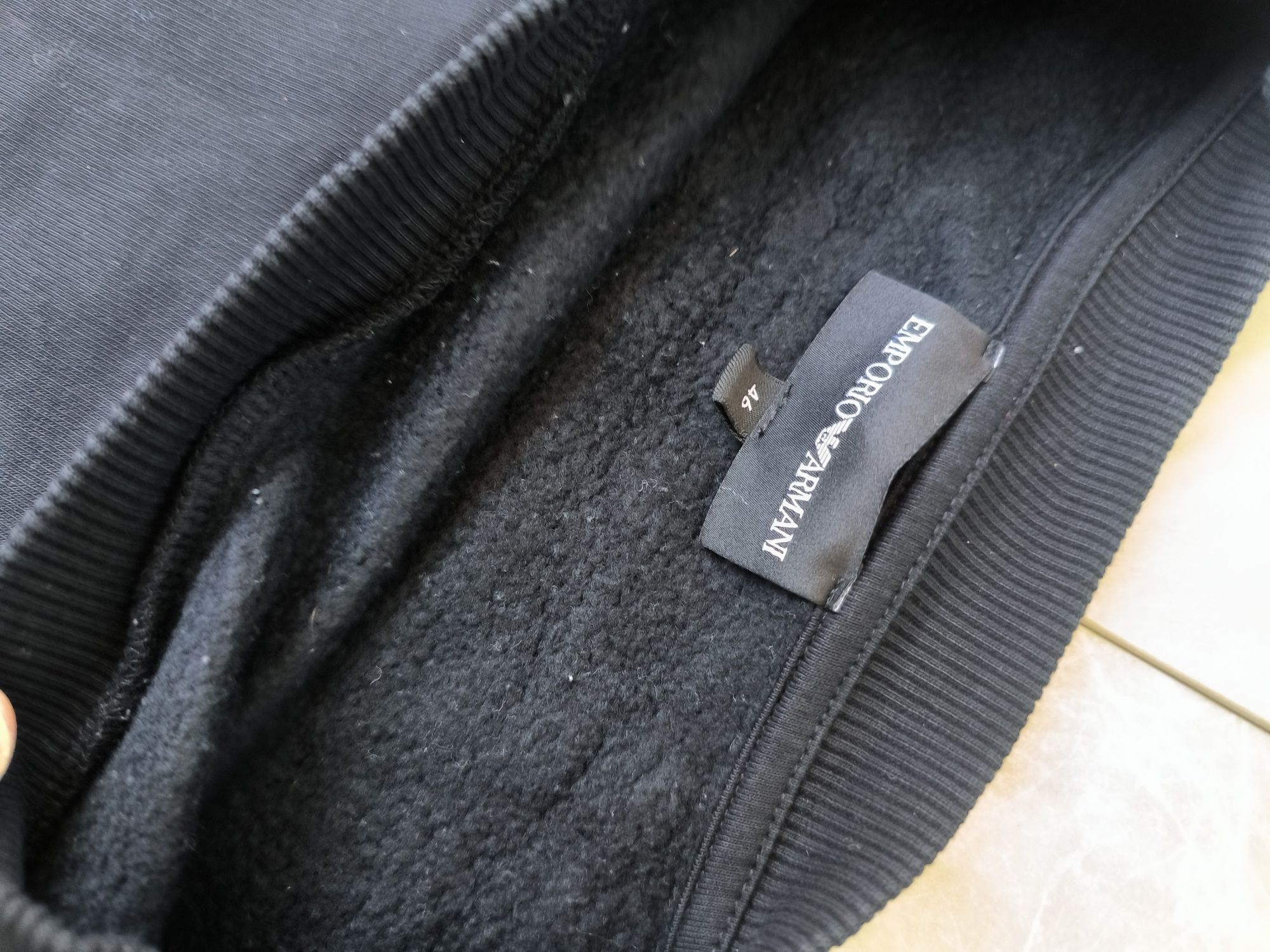 Emporio Armani  Дамски суичър с голямо лого XL