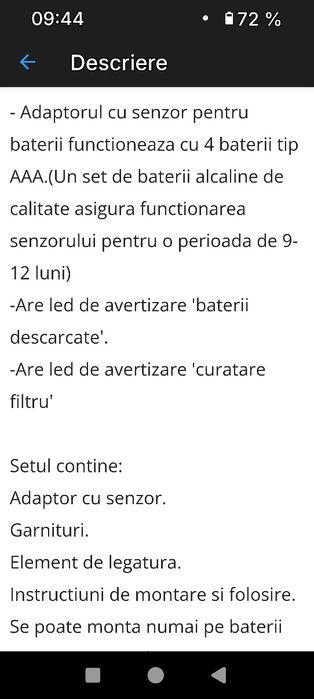 Robinet automat Water saver