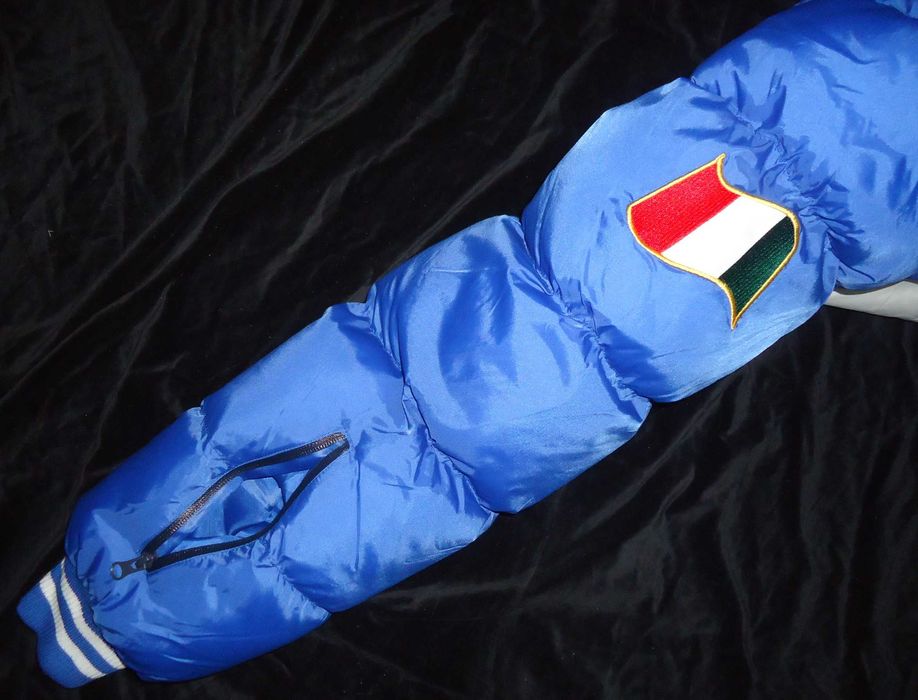 Geaca groasa barbateasca pufoaica gluga 5 buzunare Geographical Norway
