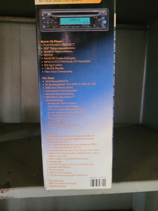 CD player auto - nefolosit