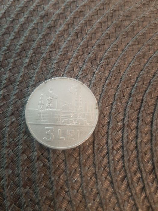 Moneda 3 lei din 1966