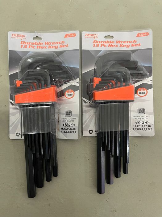 Set chei imbus hexagon 13piese 2-19mm