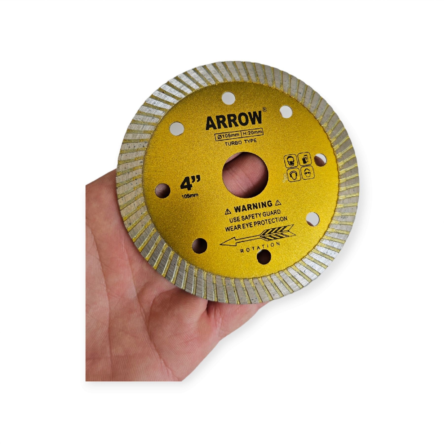Диамантен диск за рязане под 45° герунг 105 мм