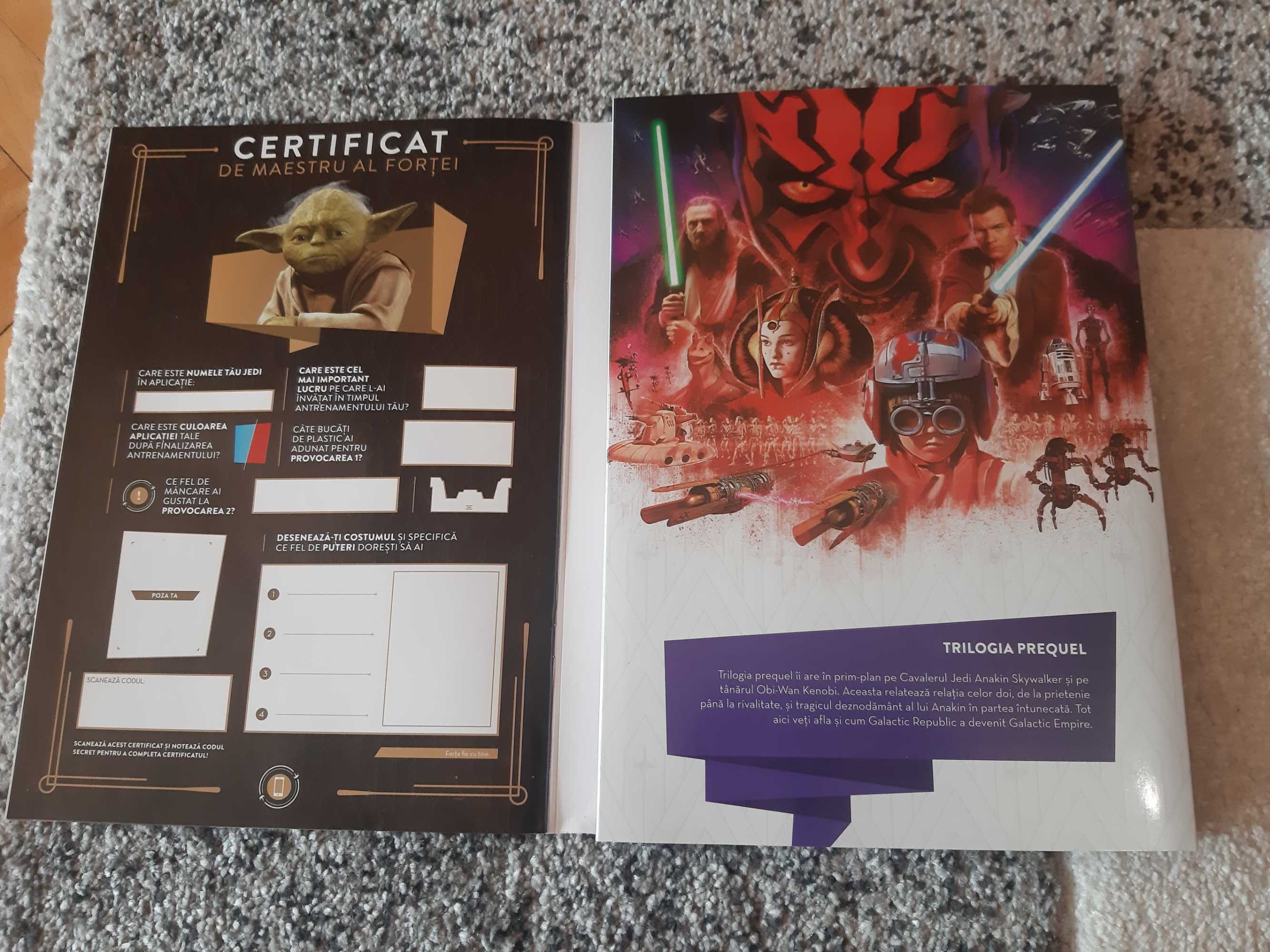 Album complet cartonase Star Wars