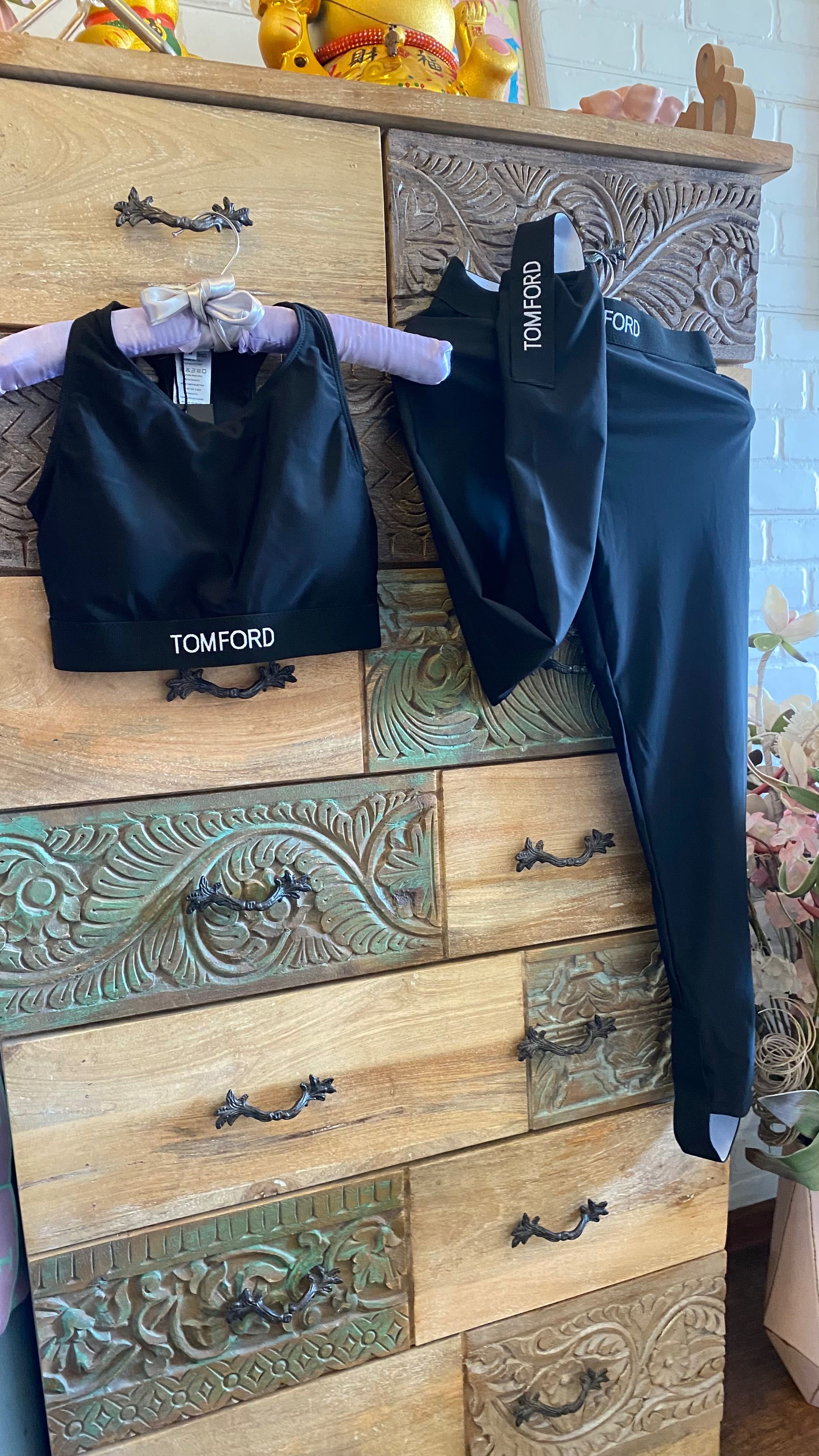 Клин и бюстие  Том Форд * Tom ford leggings set
