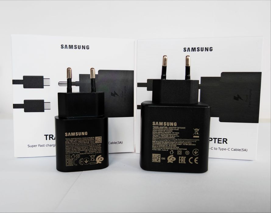Încărcător Samsung 25w și 45w usb c superfast charge a55, a56,s24,s25