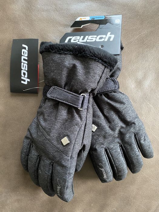 Reusch LAILA-дамски ръкавици за ски-размер EU::7,5,US: М black melangе