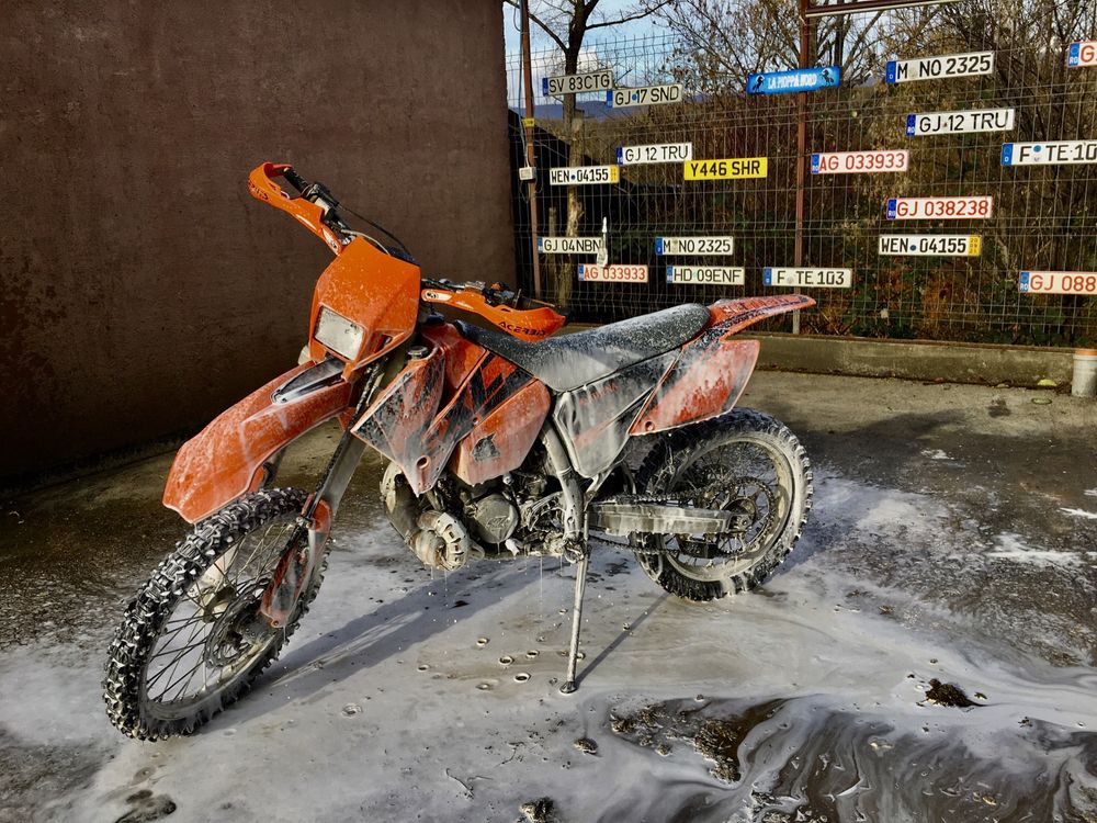 KTM 200 EXC powervalve 2005 acte Romania