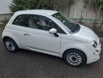 Fiat 500, alb, automată, benzină, 3690 km