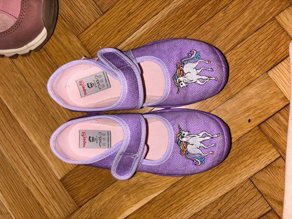 Bisgaard ботуши за момиче и пантофи Superfit 27 номер