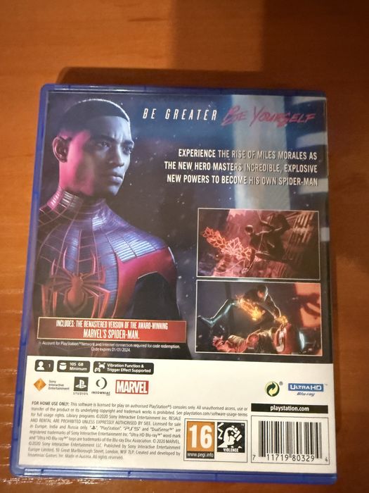Spider man Miles Morales ps5