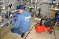 Промывка систем отопления ремонт отопления монтаж труб сантехник и т.д