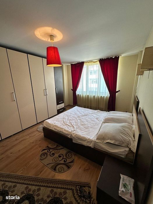 De inchiriat 2 camere in zona centrala, mobilat utilat,  300 euro/luna
