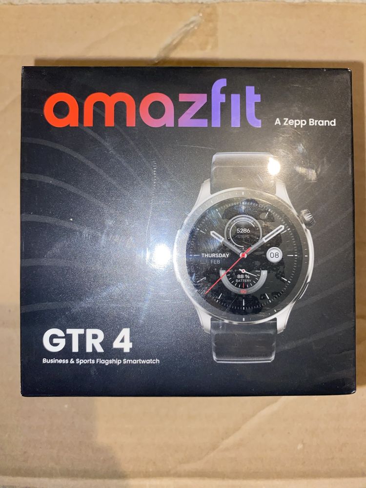 Smartwatch AMAZFIT GTR 4, GPS, Wi-Fi, Android/iOS, Superspeed Black