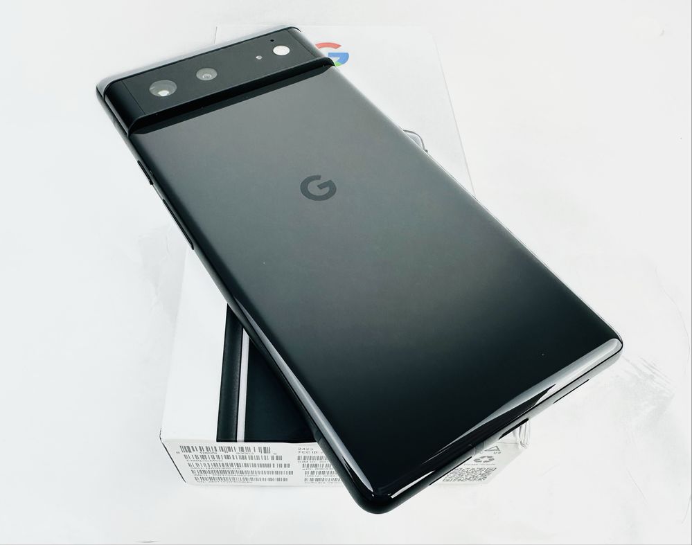 Google Pixel 6 128GB 8RAM Stormy Black Отличен!