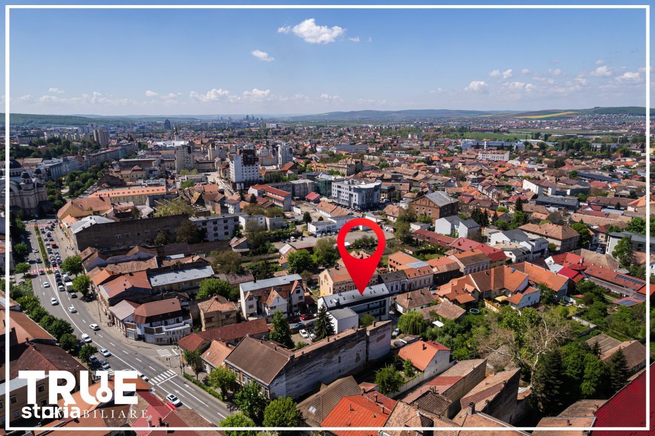 Penthouse 70m² + 40m² terasă – ultracentral, Târgu Mureș!
