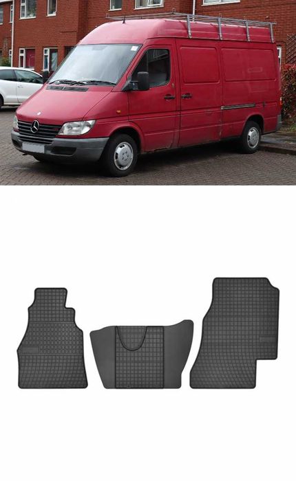 Гумени стелки Frogum за Mercedes-Benz Sprinter 06-18  VW Crafter 06-17